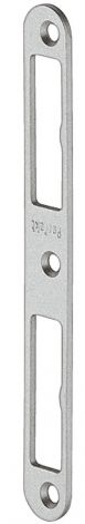 Stahl Schliessplatte silb. 20x170mm