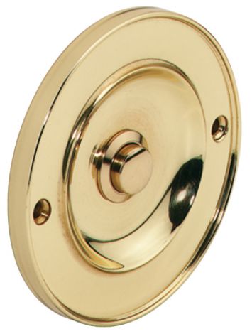 poliert Klingelrosette Ms.pol. D=75mm