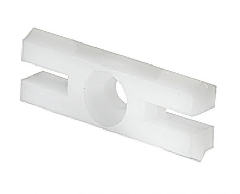 8 mm Clips Kst.weiss