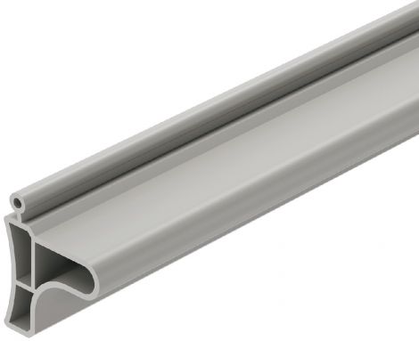 grau Griffleiste Kst.grau 2,3m