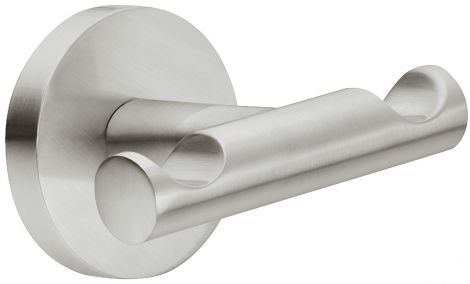 edelstahlfarben Doppelhaken Zi.Edelst.-Optik matt