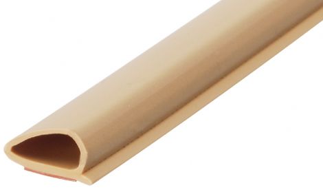 10 mm Tuerdichtung Elastomer braun