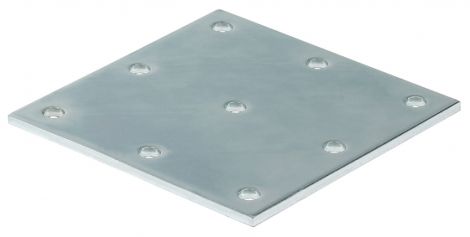 94 mm Fussplatte verz., 100x100mm