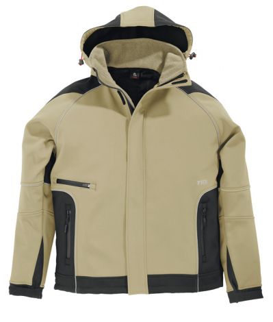 Winter-Softshelljacke, atmungsaktiv, Wind- und Wasserdicht, Arbeitsjacke