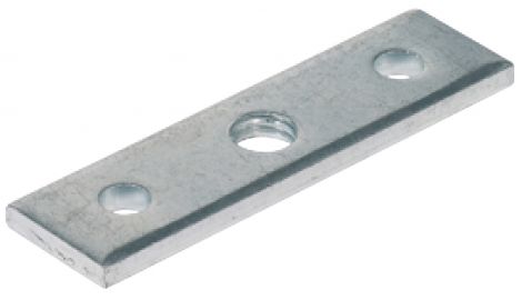Anschraubplatte verz. M8/60x17mm