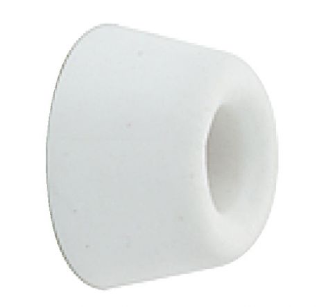 weiß Gummipuffer weiss 20x10mm