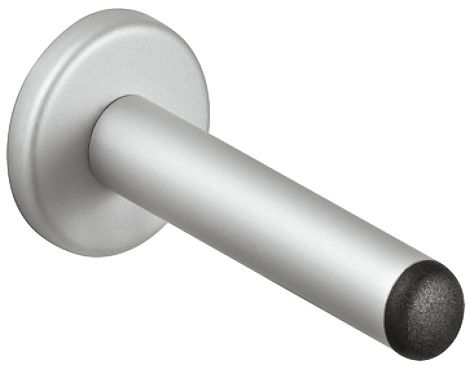 silberfarben, eloxiert Wandtuerpuffer Alu.silbf. 81mm