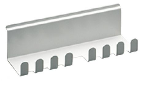 weissaluminium, RAL 9006, pulverbeschichtet Ablage aluf. 155x54x55mm