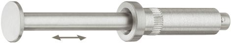 8 mm Gardb.Hak.Edelstahl matt 8x105mm