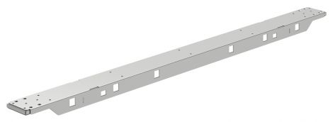 1000 mm Zarge für Vierfussgestell 1000 RAL 9006