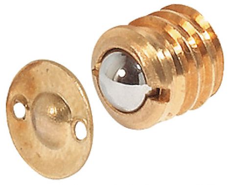 9 mm Kugelschnäpper Messing 9mm