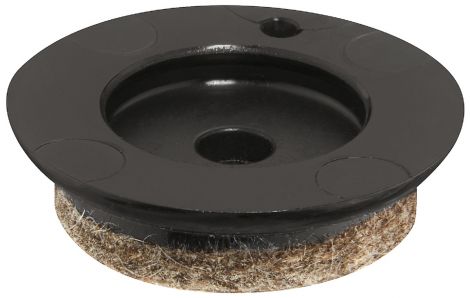 Filzgleiter, rund, zum Aufdrücken/Eindrücken, Ø 20–25 mm