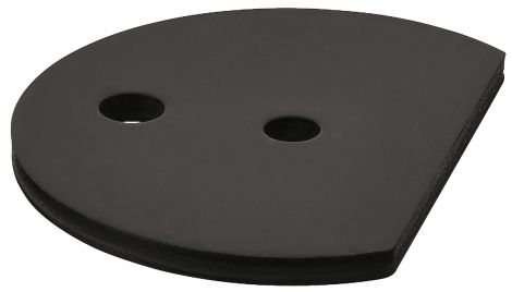 Kunststoff Distanzscheibe Kst.schw. 67mm