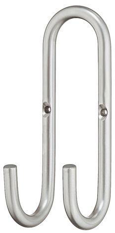 65 mm Gardb.Hak. Edelstahl matt 65x65x150mm