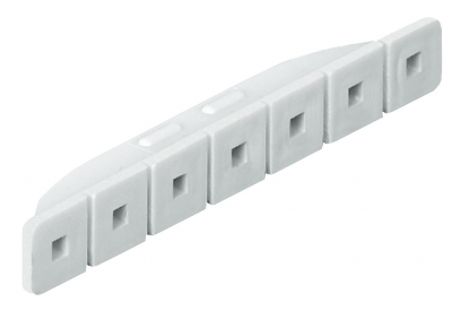 With 7 letter inserts Schriftleiste Kst. braun 68mm