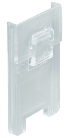 Systemvariante B Kartenhalter glasklar zum Stecken