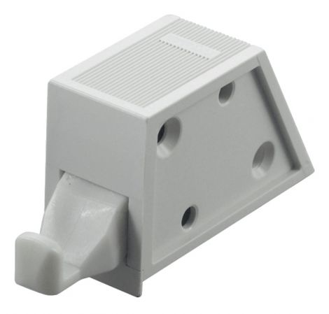 200 Druckschnaepper Push grau m. Pos.hilfe S