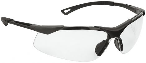 Schutzbrille, schwarz