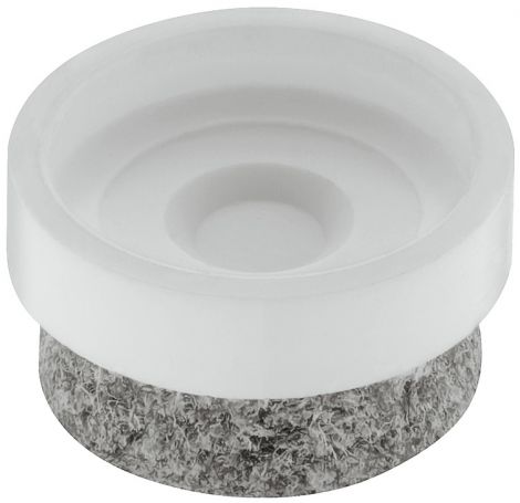 Filzgleiter, rund, zum Aufdrücken Ø 17 mm