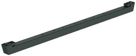 Table depth 600 mm Tragarm schwarz. PT 600