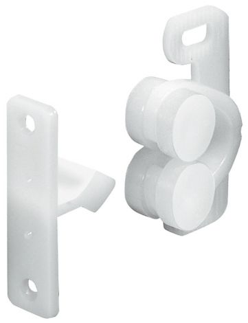 naturfarben-weiß, unbehandelt Rollenschnäpper Kst.weiss