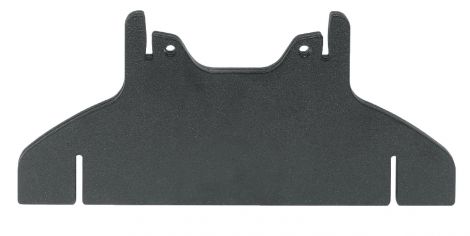 Befest.Platte schw. 203x91mm
