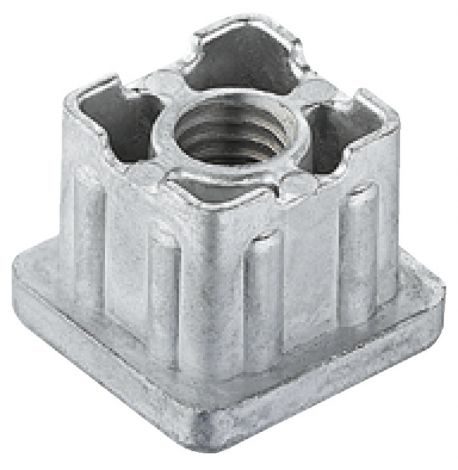 30 mm Gleiter Zi.bl. 30x30x2,5mm