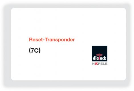 einsetzbar bei allen Systemen im Bereich Tag-itTM ISO bzw. Legic® Reset-Key-Card (7C)