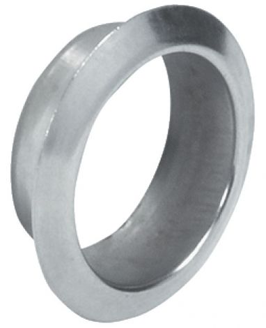 Stahl Zyl.Rosette St.verchromt 19mm