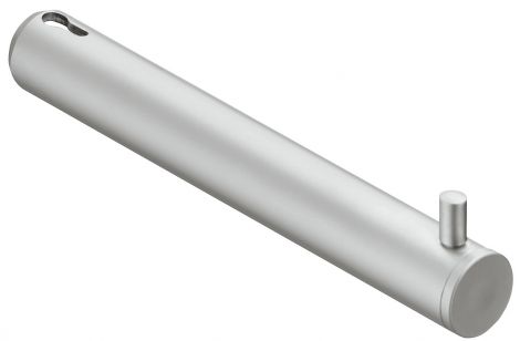 100 mm Abh.Arm St.silberf.gerade 100mm