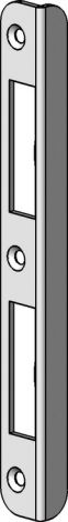 verzinkt Winkelschliessbl. St.verz. 167x18mm