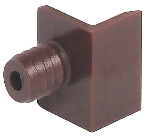 18 mm Anschlagwinkel Kst.braun