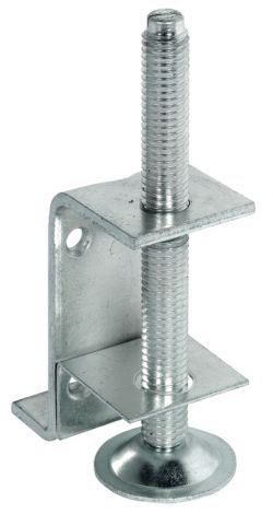 M10 Sockelversteller stahl verz., M10x100mm