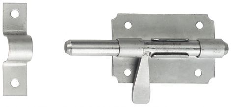 65 x 50 mm Grendelriegel Edelst.pol.100mm