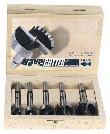 Forstnerbohrer-Satz Wave Cutter, 5-teilig
