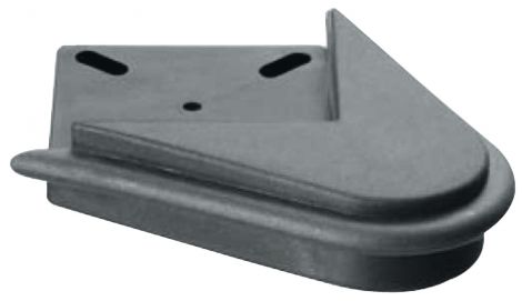 Rollengarnitur Caddy, mit Eck-Sockel 45°
