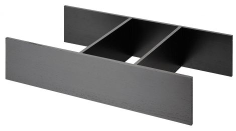 Einsatz Esche schw. 282x478x110mm