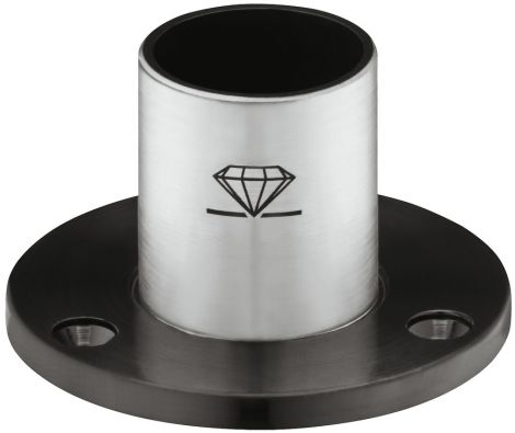 40 mm Rohrwandhalter Zi.anthrazit 25mm