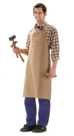 Arbeitsschürze, mit Brusttasche