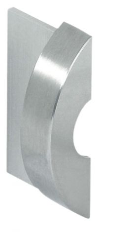 Schliessblech Glas/Glas 1-flg.