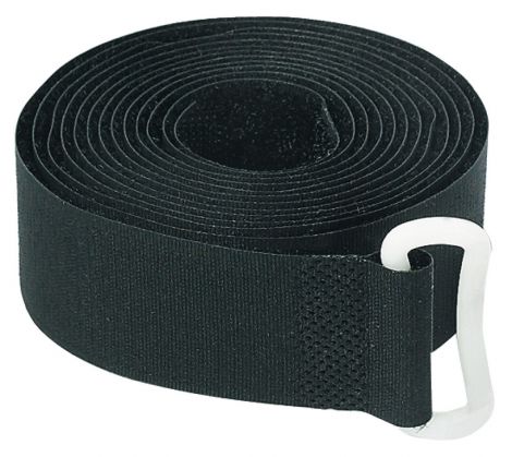 Klettbandgurt schwarz 2000mm