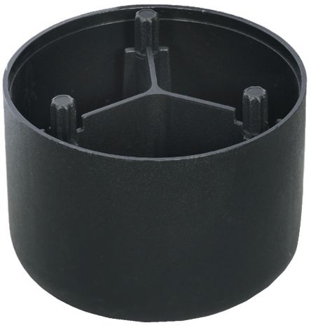 schwarz Adapter Kst. schwarz Ø 55x30mm
