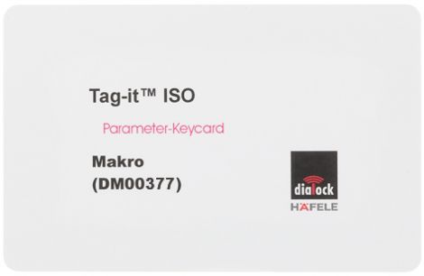 Möbelverriegelung EFL 1C Makro-Key-Card Türen-Offen Alarm DM00377