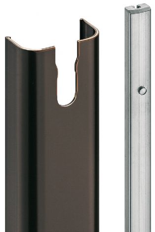 Riegelstange Alu braun