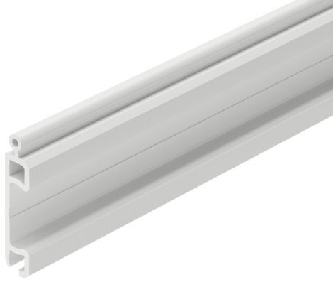 weiß Zwischengriffleiste Kst.weiss 2,3m