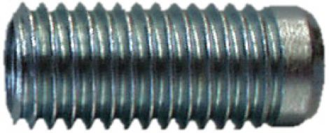 weiss verzinkt Anuba Gewindehuelse 32mm, verzinkt