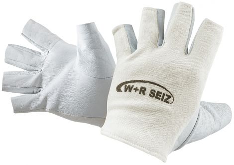 Lederhandschuhe oh.Finger Gr. 9