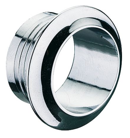 verchromt, poliert Rosette Kst.chr.pol. 16mm