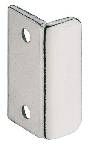 matt, vernickelt Schliesswinkel St.vern. 29x10mm