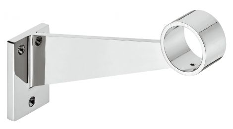 chromfarben, PVD-beschichtet Fusslaufstuetze Zi.chromf.38mm